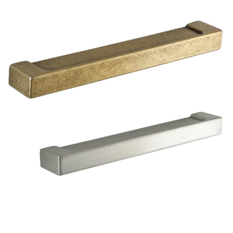 Maniglia per mobili linea decor barra piena serie 108 139x13 Giusti