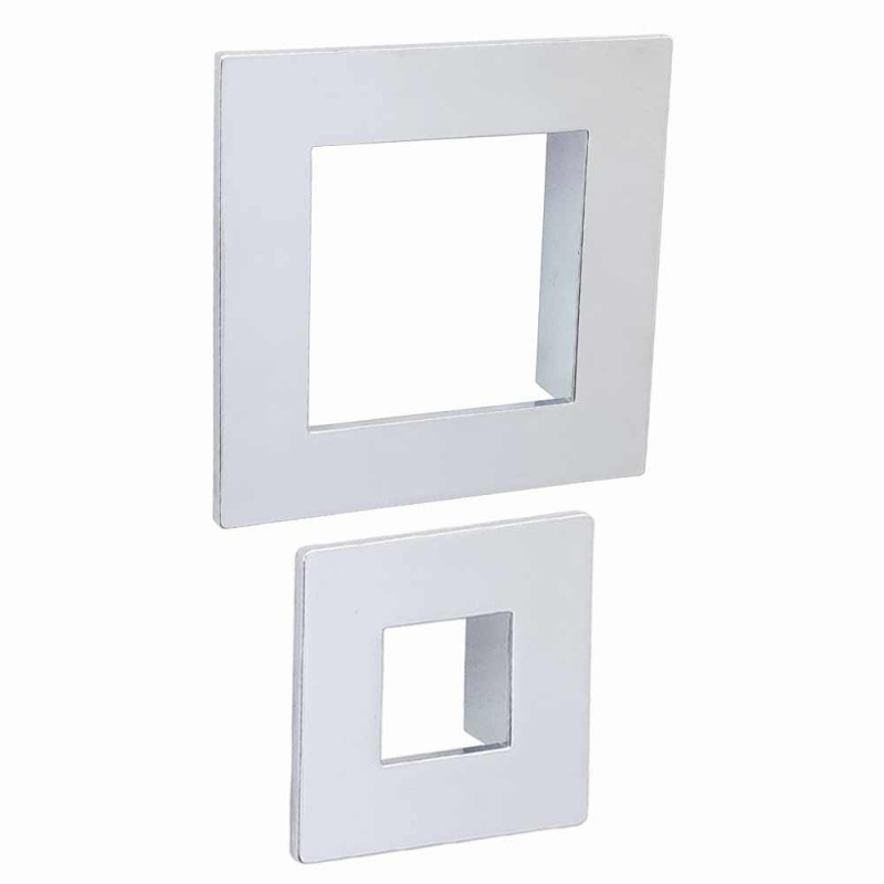 Maniglia per mobili quadrata stile moderno serie 300 54x54 Giusti