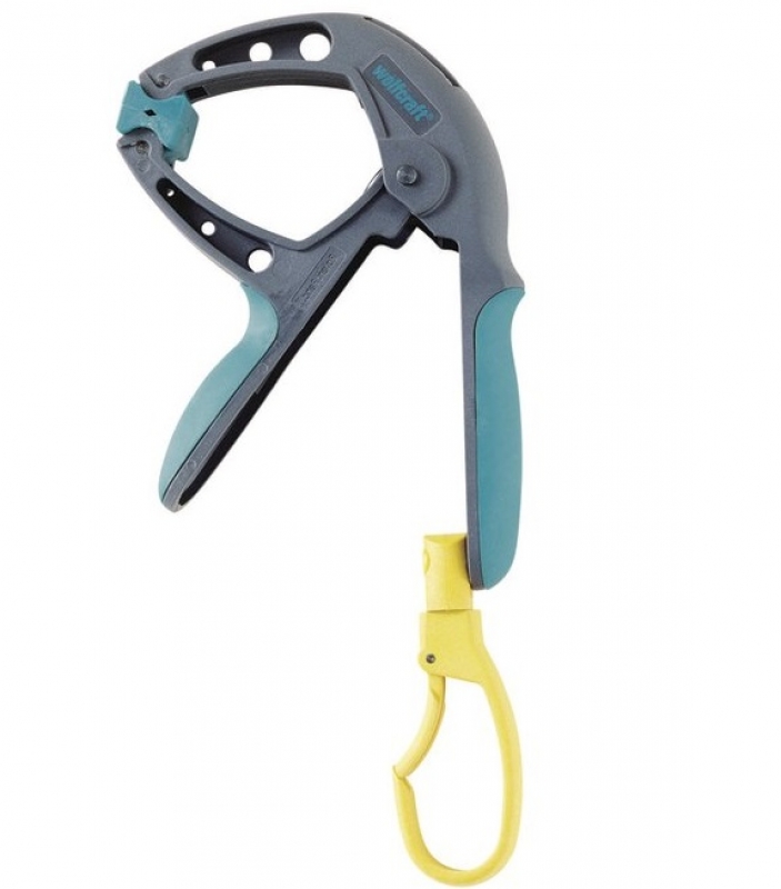 Morsetto a molla con moschettone FZH 50mm Wolfcraft