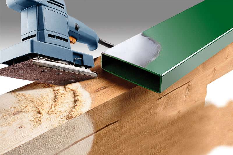 Nastri abrasivi 93x230 mm legno e metallo Kwb