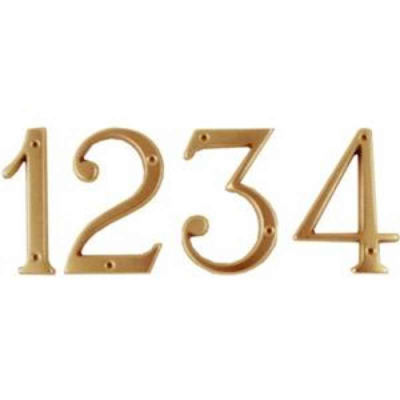 Numero civico in stile classico Silmec