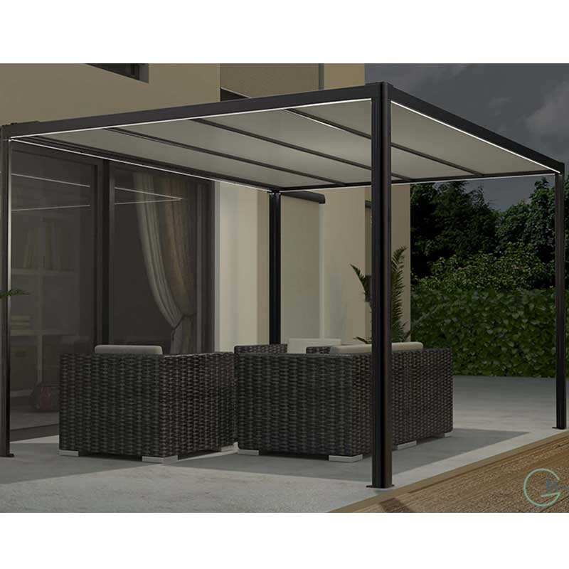 Pergola Motorizzata 400x300 In Alluminio Francesca