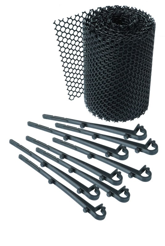 Rete per grondaia con ganci fissanti prgg Ribiland