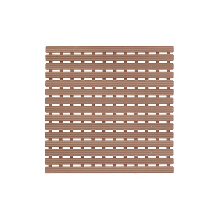 Pedana per doccia 54x54cm in plastica e gomma antiscivolo Feridras
