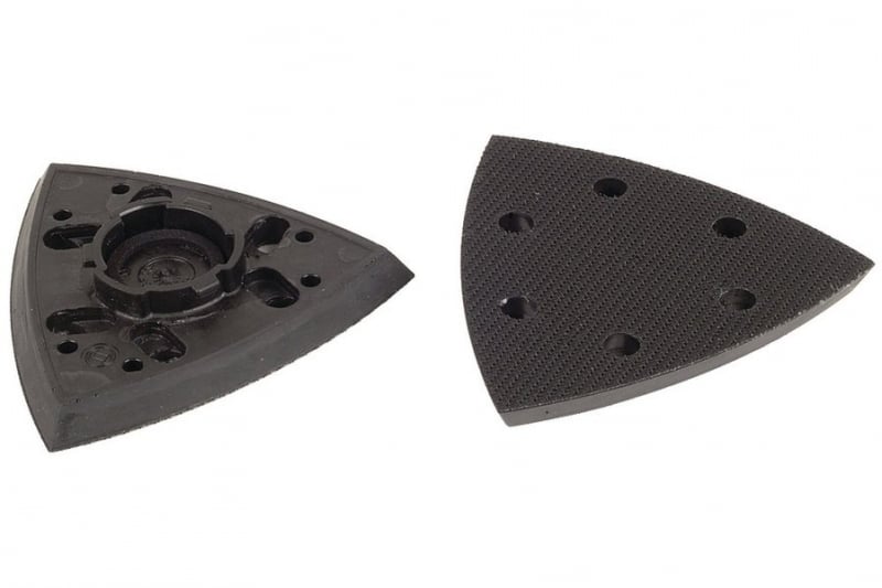 Platorello velcrato triangolare 95mm Wolfcraft 1830000