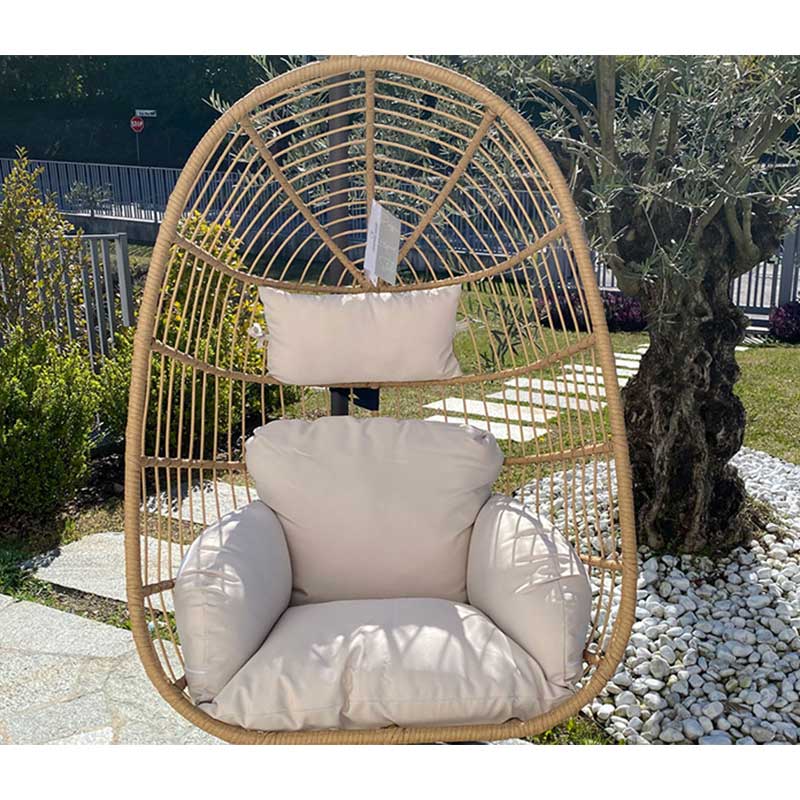 Poltrona Sospesa In Polyrattan Magda