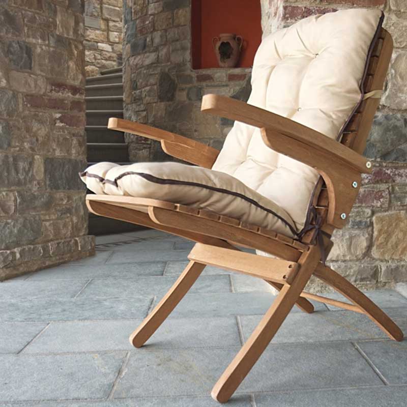 Poltroncina In Legno Creta Losa Legnami