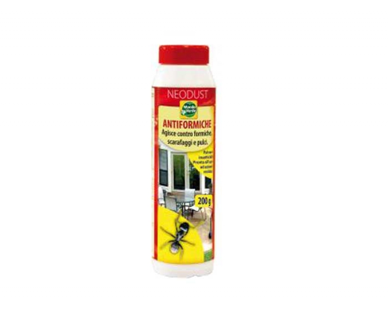Repellente insetticida antiformiche in polvere 200 gr Mondo Verde