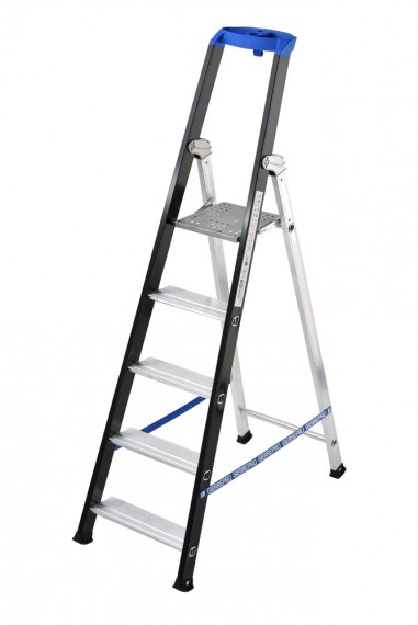 Scala in alluminio doppia In 5 Gradini Gierre Professional AL754