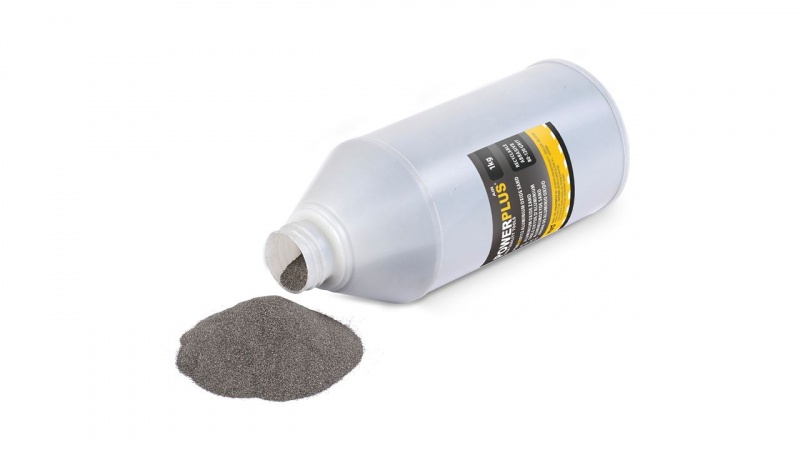 Sabbia per sabbiatrici in polvere di alluminio 1 Kg Powerplus