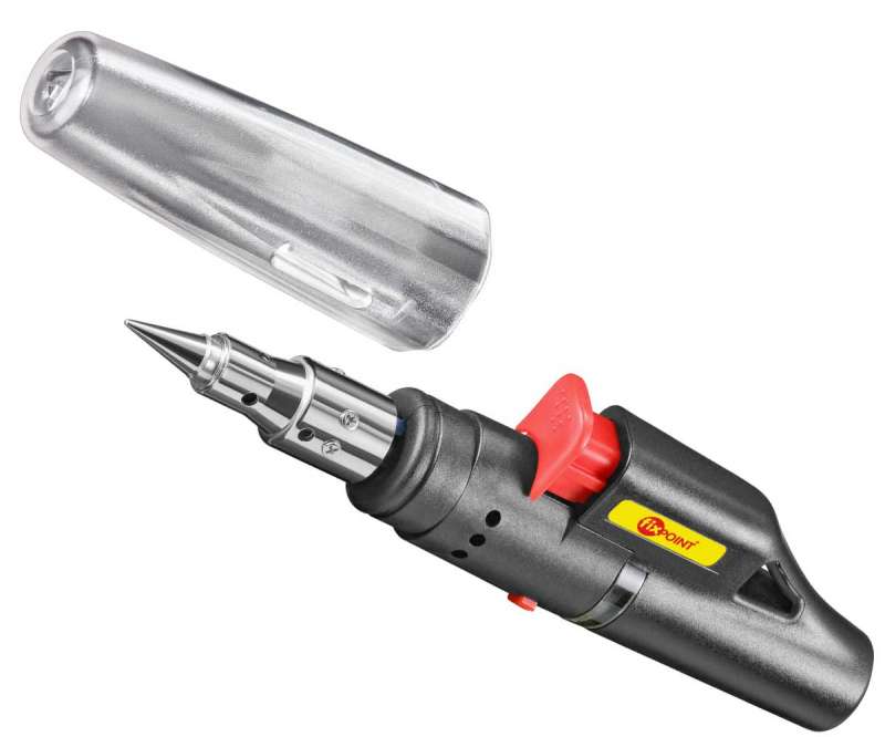 Saldatore per stagno a gas con accensione piezoelettrica