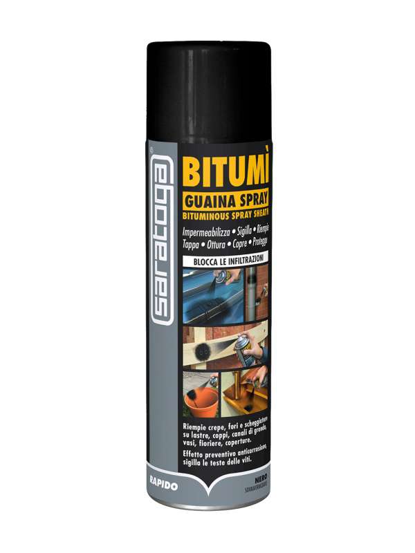 Bitume spray impermeabilizzante Bitumi Saratoga