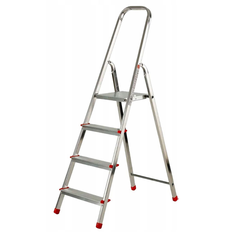 Scala domestica 4 gradini in alluminio Gierre