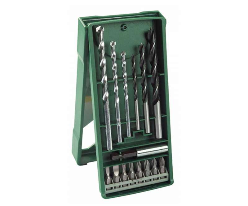 Set 15pz. di punte per foratura e bit di avvitamento X-Line Bosch