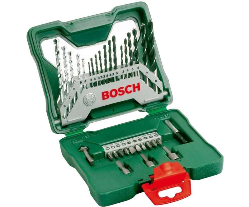 Set 33pz. di punte per foratura e bit di avvitamento Bosch