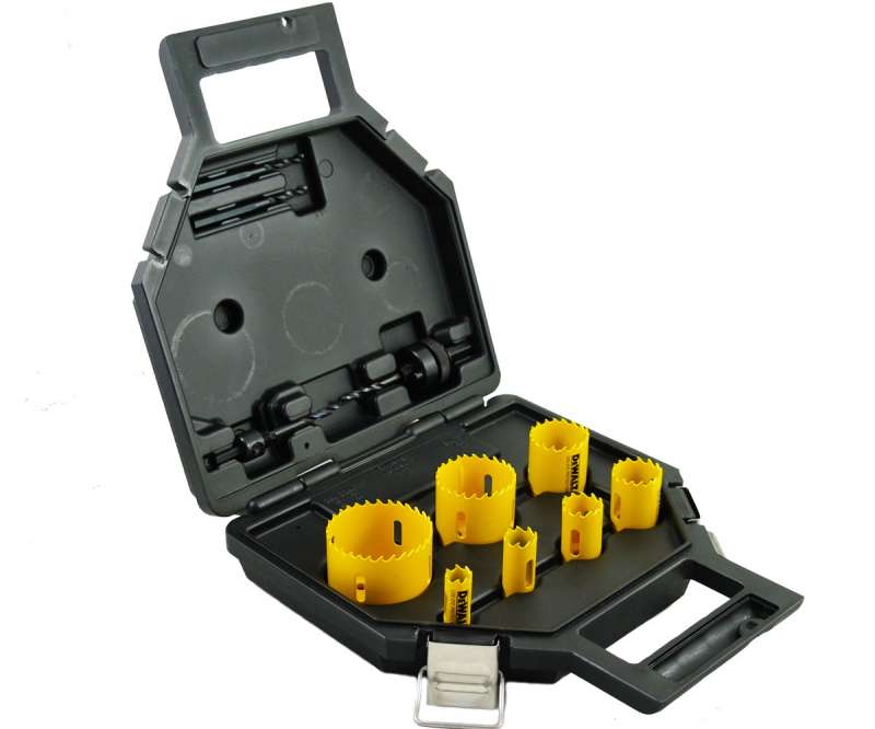 Set frese a tazza bimetalliche da 7pz. con punte Dewalt DT8110