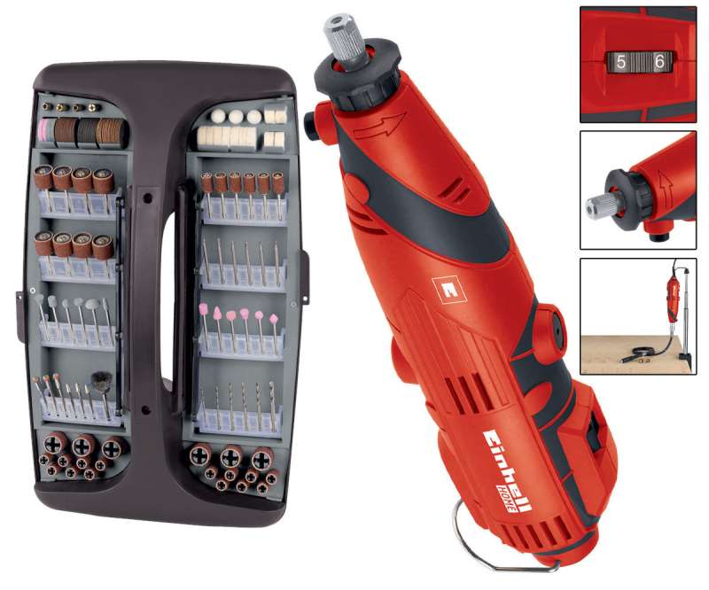 Smerigliatrice a stelo minitrapano Einhell TH-MG 135 E