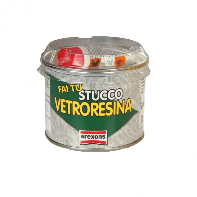 Kit stucco vetroresina 200 gr Arexons