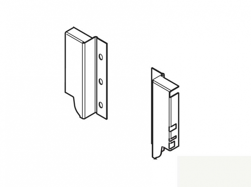 Set accessori per il montaggio cassetto Tadembox Blum