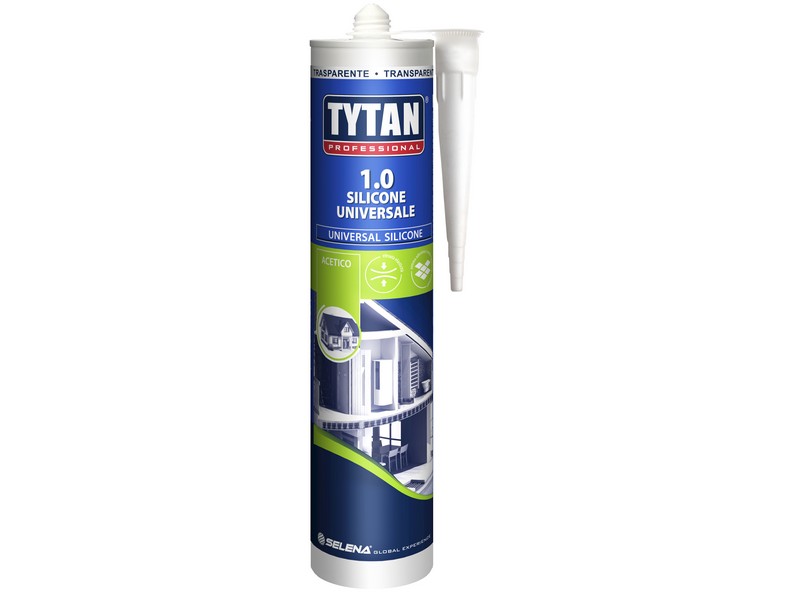Silicone bianco acetico universale Tytan 1.0 280 ml