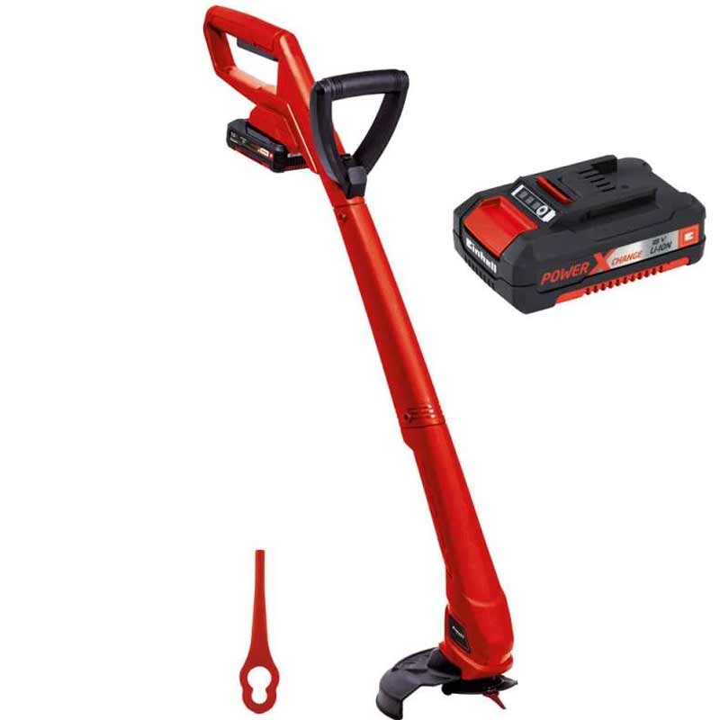 Tagliabordi a batteria Einhell GC-CT 18-24 Li P con caricabatterie e batteria