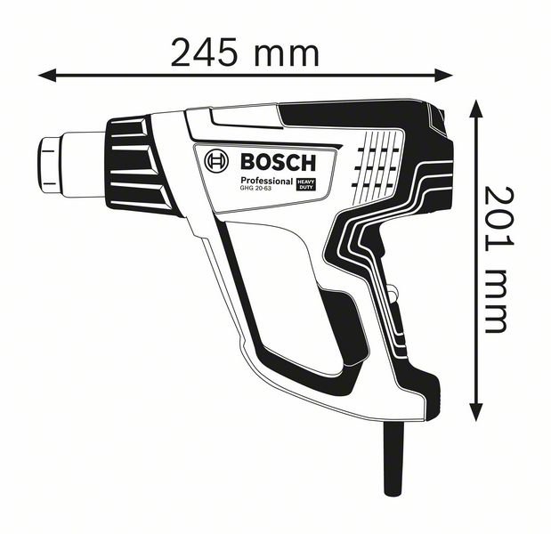 Bosch Termosoffiatore GHG 20-63 