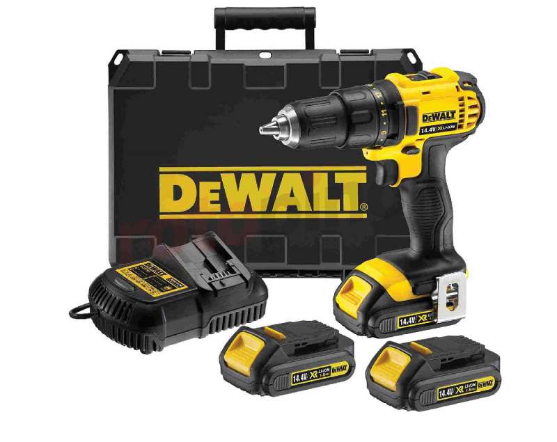 Trapano a batteria a litio 14,4V 1.5Ah Dewalt DCD730C3