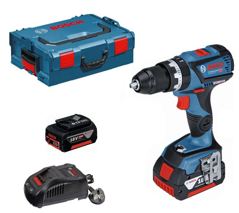 Trapano avvitatore con percussione a batteria 18V 3Ah GSB 18V-28 Bosch