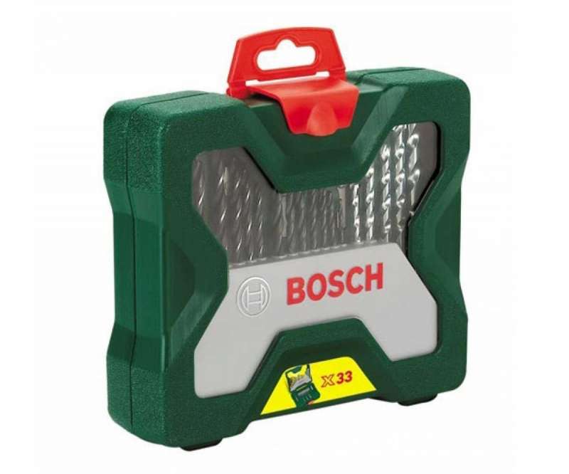 Set 33pz. di punte per foratura e bit di avvitamento Bosch