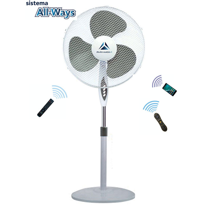 Ventilatore a piantana con accensione universale All Ways 40 cm Pyramidea