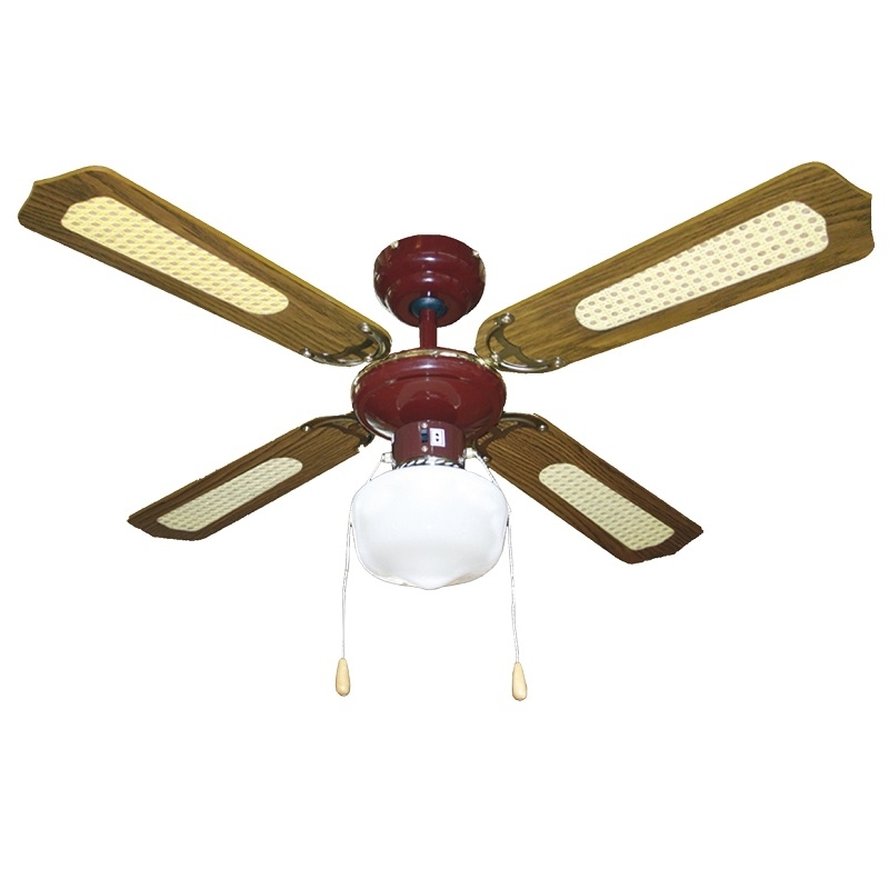 Ventilatore a soffitto 4 pale 55 Watt Vinco 70919 Marrone