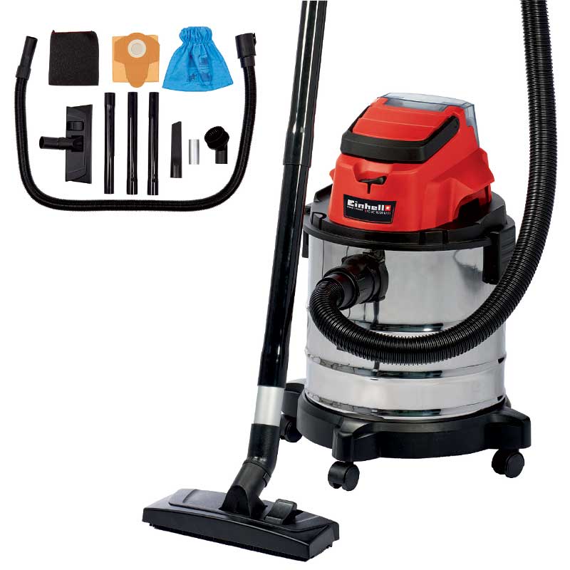 Aspiratutto a batteria Einhell TC-VC 18/20 Li S Solo