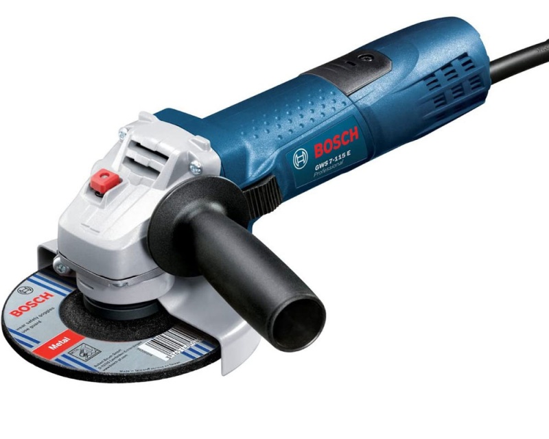 Bosch Smerigliatrice angolare GWS 7-115 E con selettore della velocità