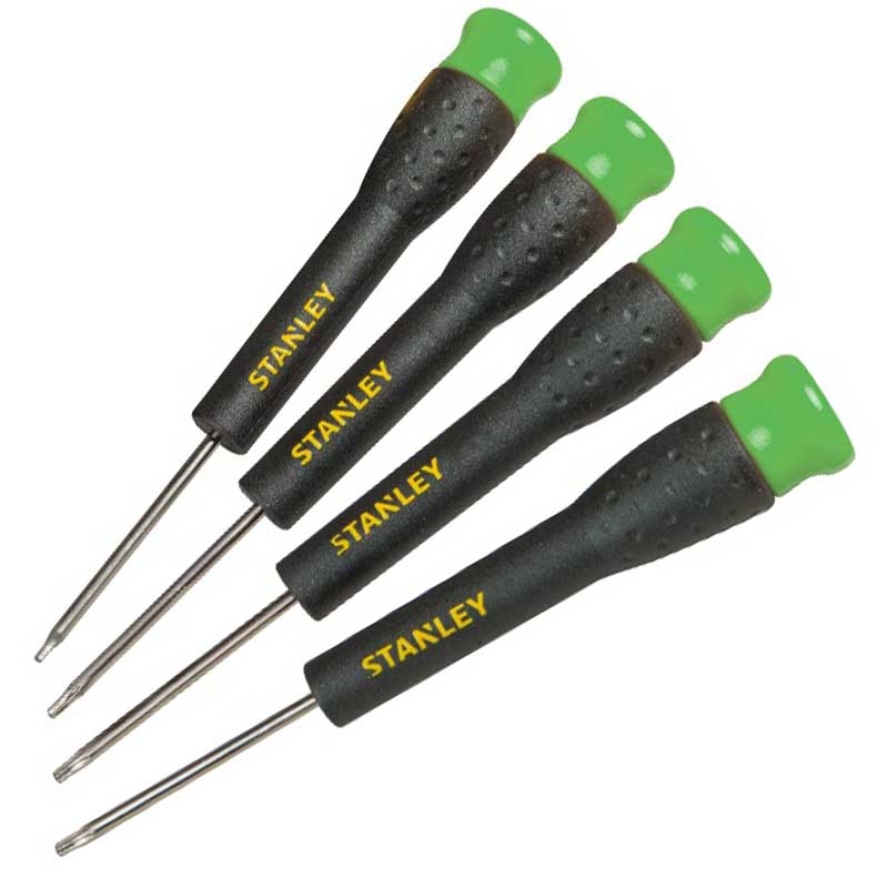 Set 4 giraviti di precisione Torx Stanley 62630