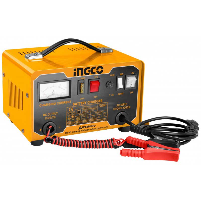 Caricabatterie 12 e 24 Volt Ingco CB1601