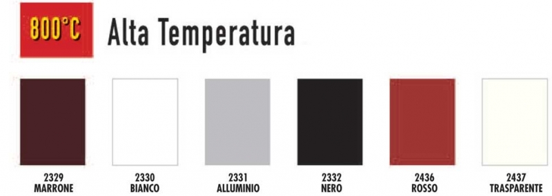 Vernice Spray tinte alta temperatura 400 ml Arexons