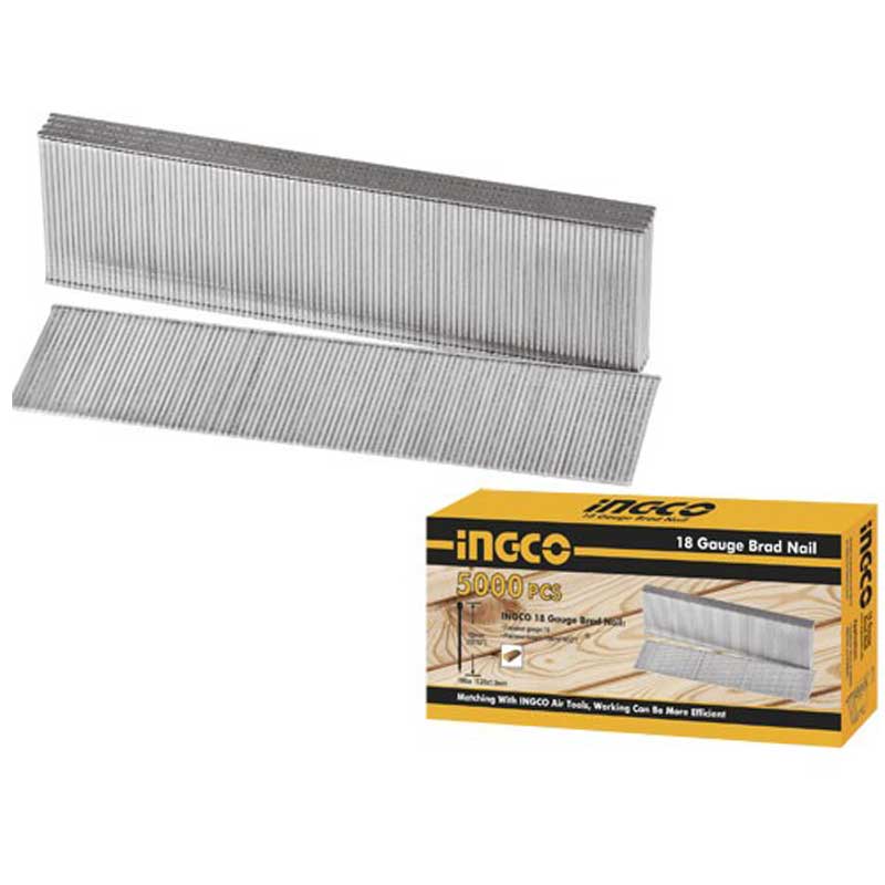 Chiodi per Graffettatrice Ingco ACN50401 GA18 5000 PZ