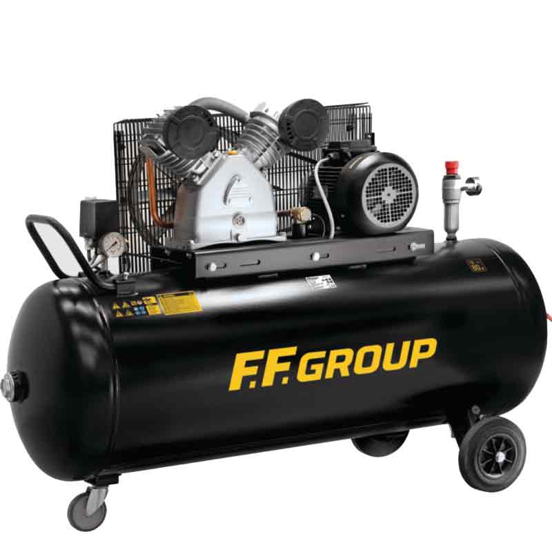 Compressore 270 lt Professionale trasmissione a cinghia AC-B 270/5TC HD FF Group