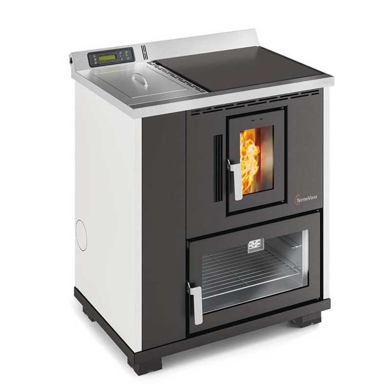 Cucina Stufa A Pellet Air canalizzabile Desy 9 kw Termovana Classe A+