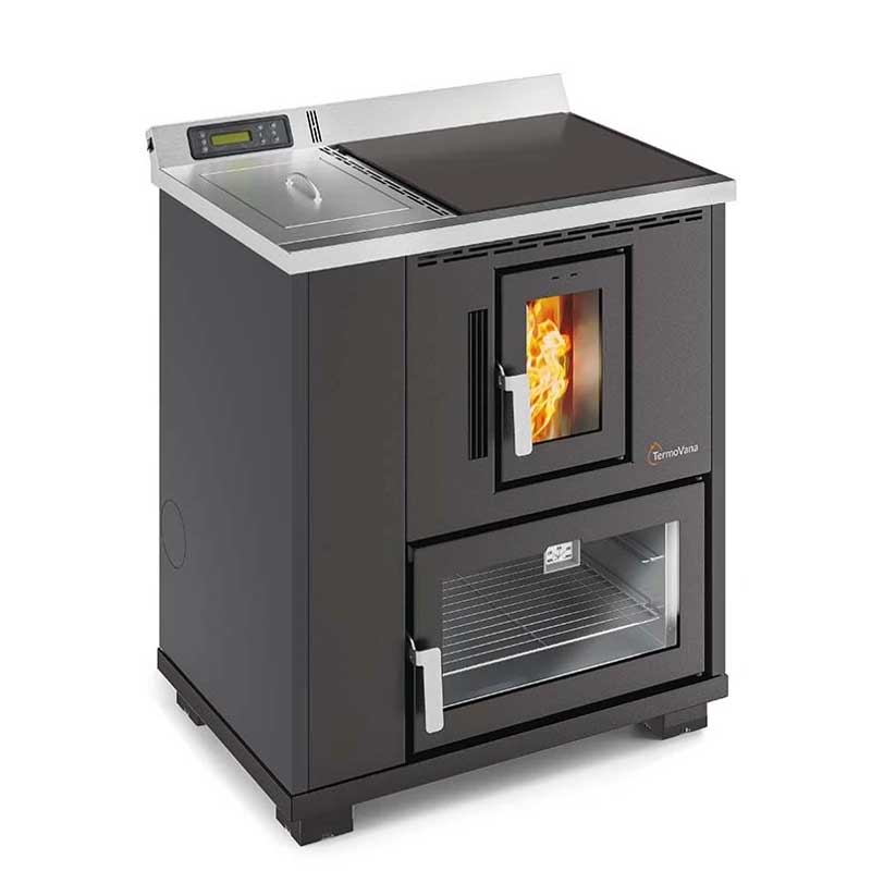 Cucina Stufa A Pellet Air canalizzabile Desy 9 kw Termovana Classe A+