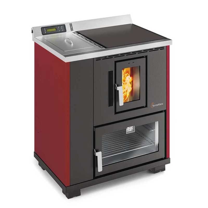 Cucina Stufa A Pellet Air canalizzabile Desy 9 kw Termovana Classe A+