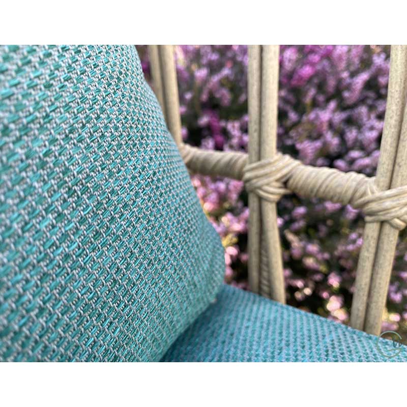Salotto Da Giardino In Polyrattan e Ferro Cloe