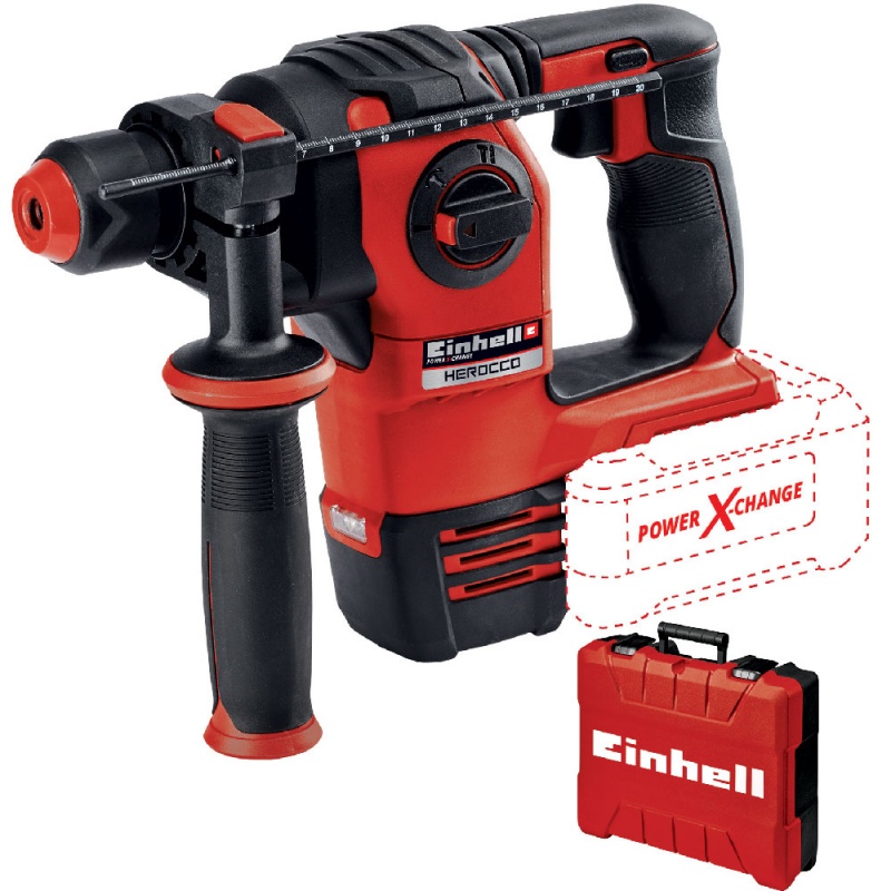 Einhell Tassellatore a batteria 18V Herocco sds-plus solo