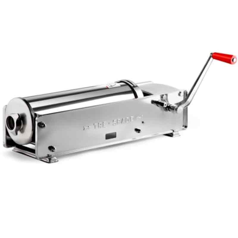 Insaccatrice manuale in acciaio 10 lt Tre spade Mod 10 Deluxe