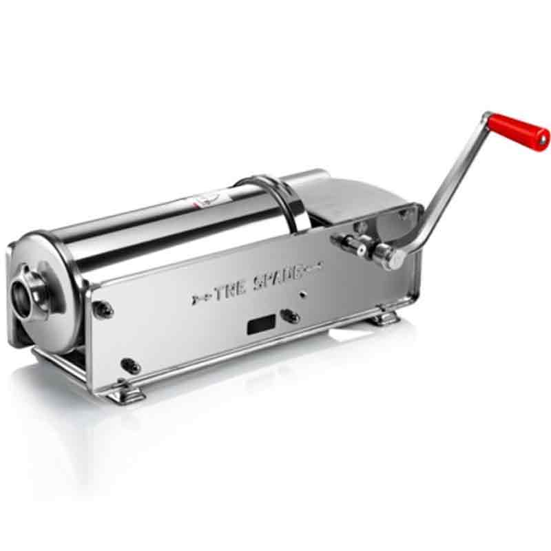 Insaccatrice manuale in acciaio 7 lt Tre spade Mod 7 Deluxe