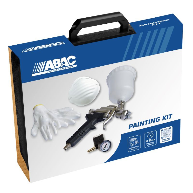 Kit di verniciatura con aerografo Abac XPN 1129706267