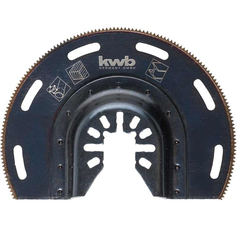 Lama per multifunzione semicircolare bimetallo Kwb