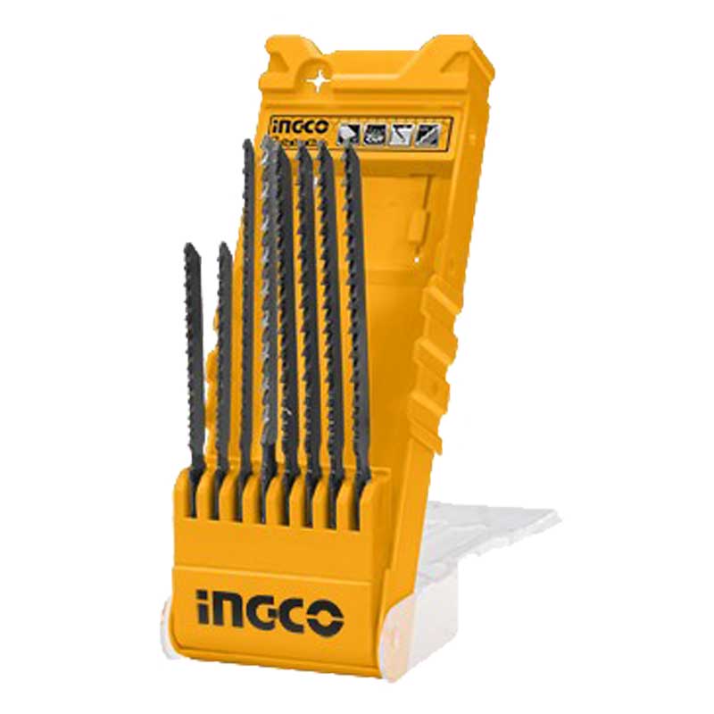 Lame per seghetto alternativo legno e metallo 8 pz Ingco AKD8088