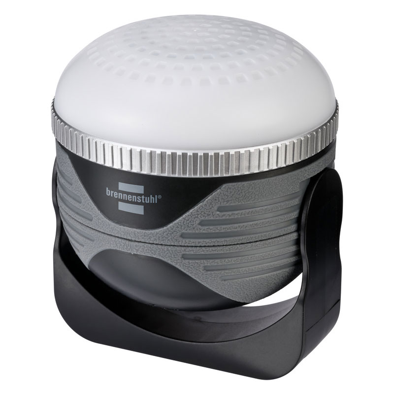 HYCHIKA Lampada Da Lavoro LED 1500 Lumen Con Altoparlante Bluetooth E Power Bank 8000 MAh - Ricaricabile, 3 Modalità Di Luce