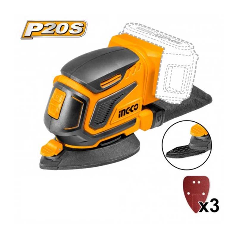 Levigatrice Orbitale A Batteria Ingco CDSLI2051